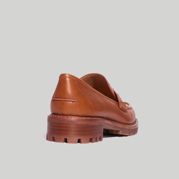 Madewell The Corinne Lugsole Loafer in Dried Maple Brown Size 7.5 NWOB - Picture 3 of 10
